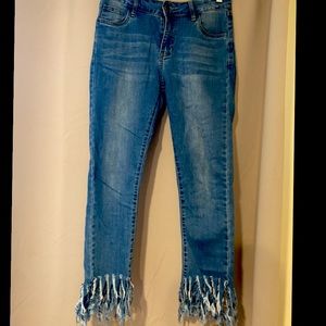 Emory park frayed hem Jeans